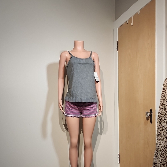 Olsenboye Gray Pleated Camisole Intimates - Picture 11 of 11